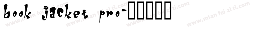 Book Jacket Pro字体转换